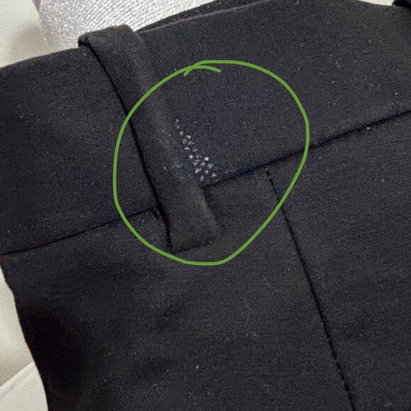 Gap Shorts Womens 2R Tailored Black Preppy Classic Cotton Blend - Picture 6 of 6